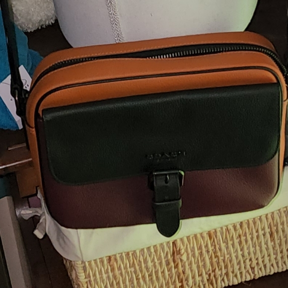 Coach Other - COACH NWT HUDSON CROSSBODY IN COLORBLOCK LEATHER BAG